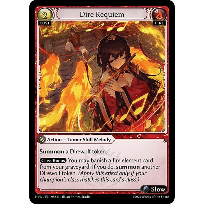 Image for Dire Requiem (082) (Abyssal Heaven) - Grand Archive TCG