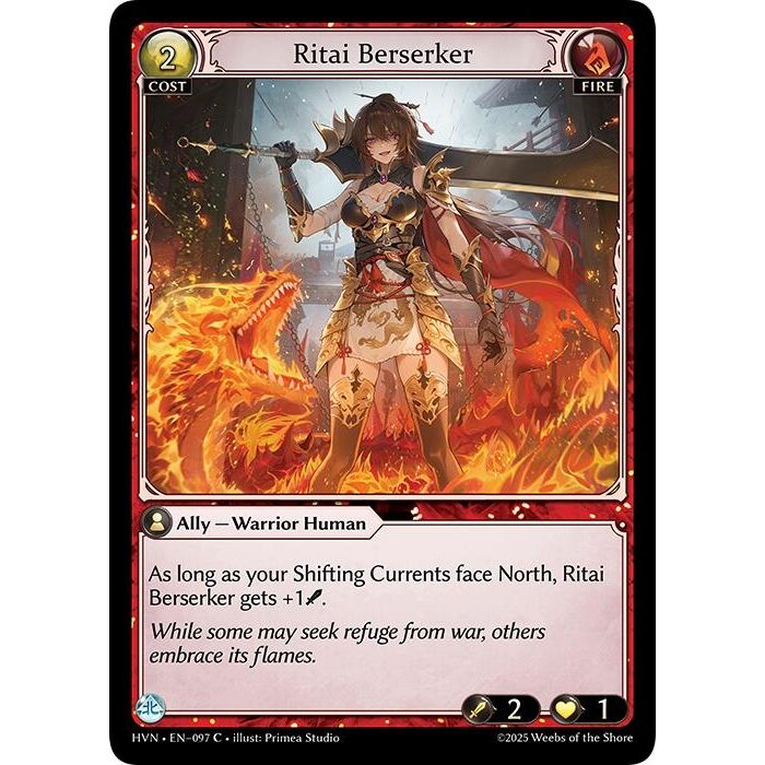 Image for Ritai Berserker (097) (Abyssal Heaven) - Grand Archive TCG