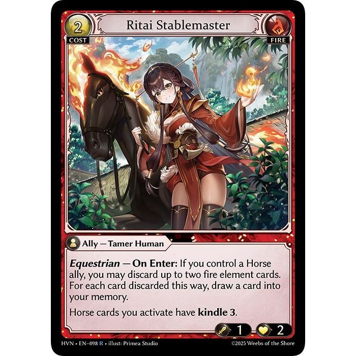 Image for Ritai Stablemaster (098) (Abyssal Heaven) - Grand Archive TCG