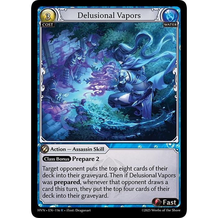 Image for Delusional Vapors (116) (Abyssal Heaven) - Grand Archive TCG