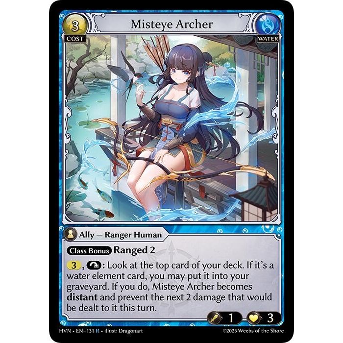 Image for Misteye Archer (131) (Abyssal Heaven) - Grand Archive TCG