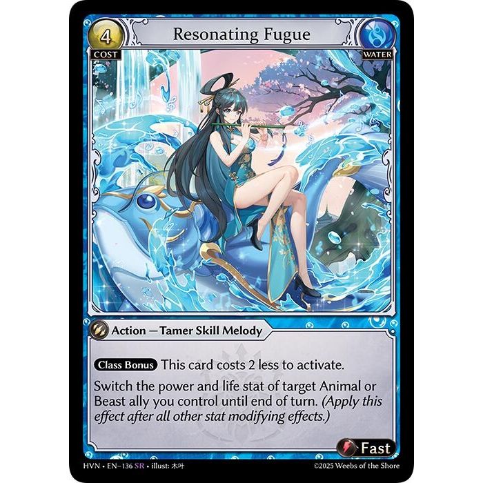Image for Resonating Fugue (136) (Abyssal Heaven) - Grand Archive TCG