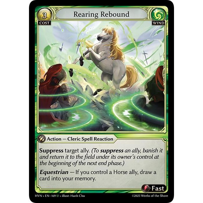 Image for Rearing Rebound (169) (Abyssal Heaven) - Grand Archive TCG
