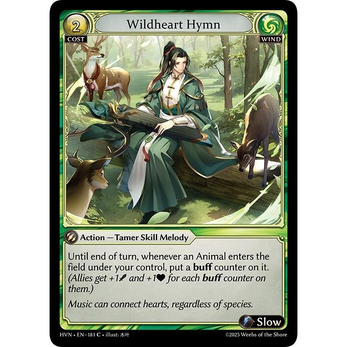 Image for Wildheart Hymn (181) (Abyssal Heaven) - Grand Archive TCG