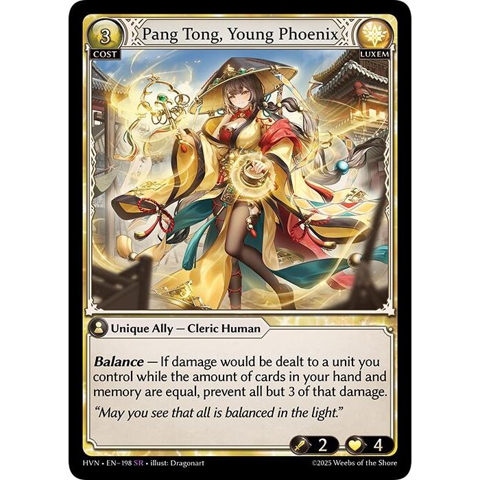 Image for Pang Tong, Young Phoenix (198) (Abyssal Heaven) - Grand Archive TCG