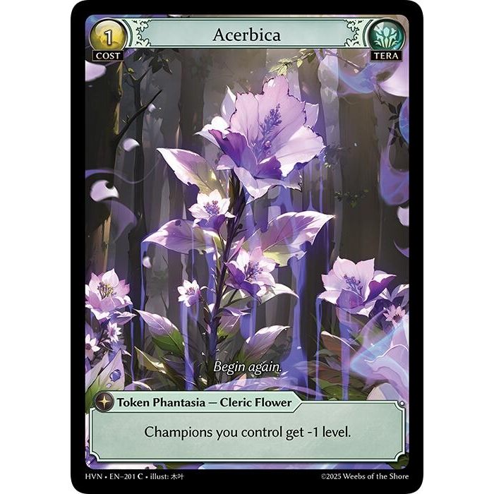 Image for Acerbica (201) (Abyssal Heaven) - Grand Archive TCG