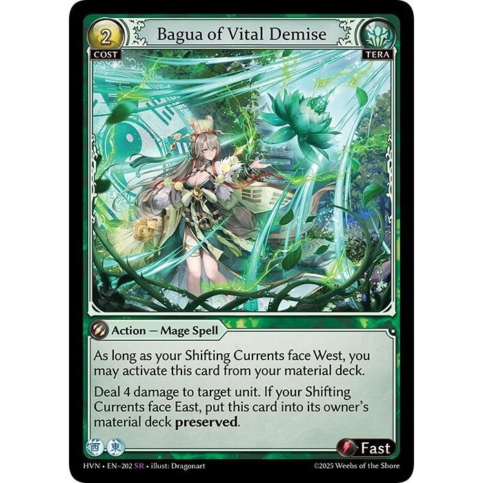 Image for Bagua of Vital Demise (202) (Abyssal Heaven) - Grand Archive TCG