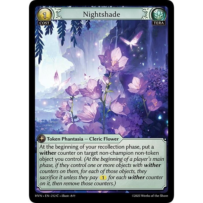 Image for Nightshade (212) (Abyssal Heaven) - Grand Archive TCG