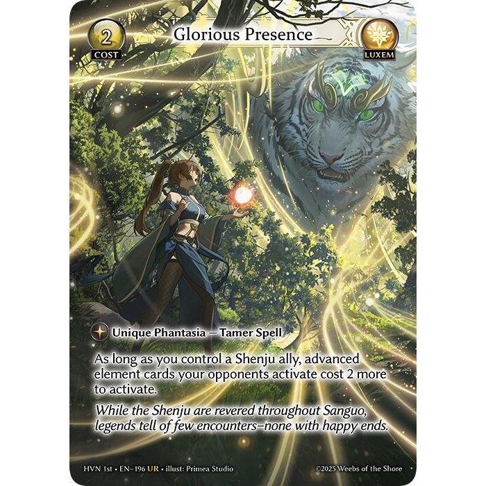 Image for Glorious Presence (196) (Abyssal Heaven) - Grand Archive TCG