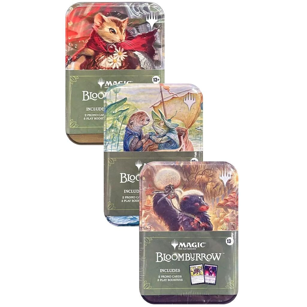 Image for Bloomburrow - Tins [Set of 3] - Magic: The Gathering