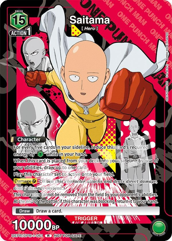 Image for Saitama (061) (UEPR/OPM-1-061) (Union Arena Promotion Cards) (UEPR) - Union Arena