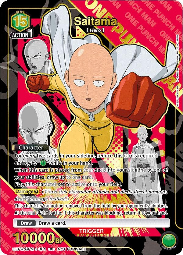 Image for Saitama (061) (Gold) (UEPR/OPM-1-061) (Union Arena Promotion Cards) (UEPR) - Union Arena
