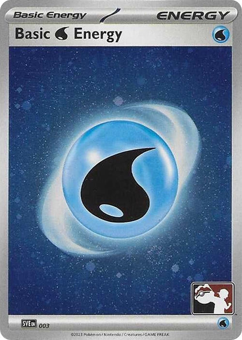 Image for Basic Water Energy - 003 (Cosmos Holo) (003) (Prize Pack Series Cards) - Pokemon