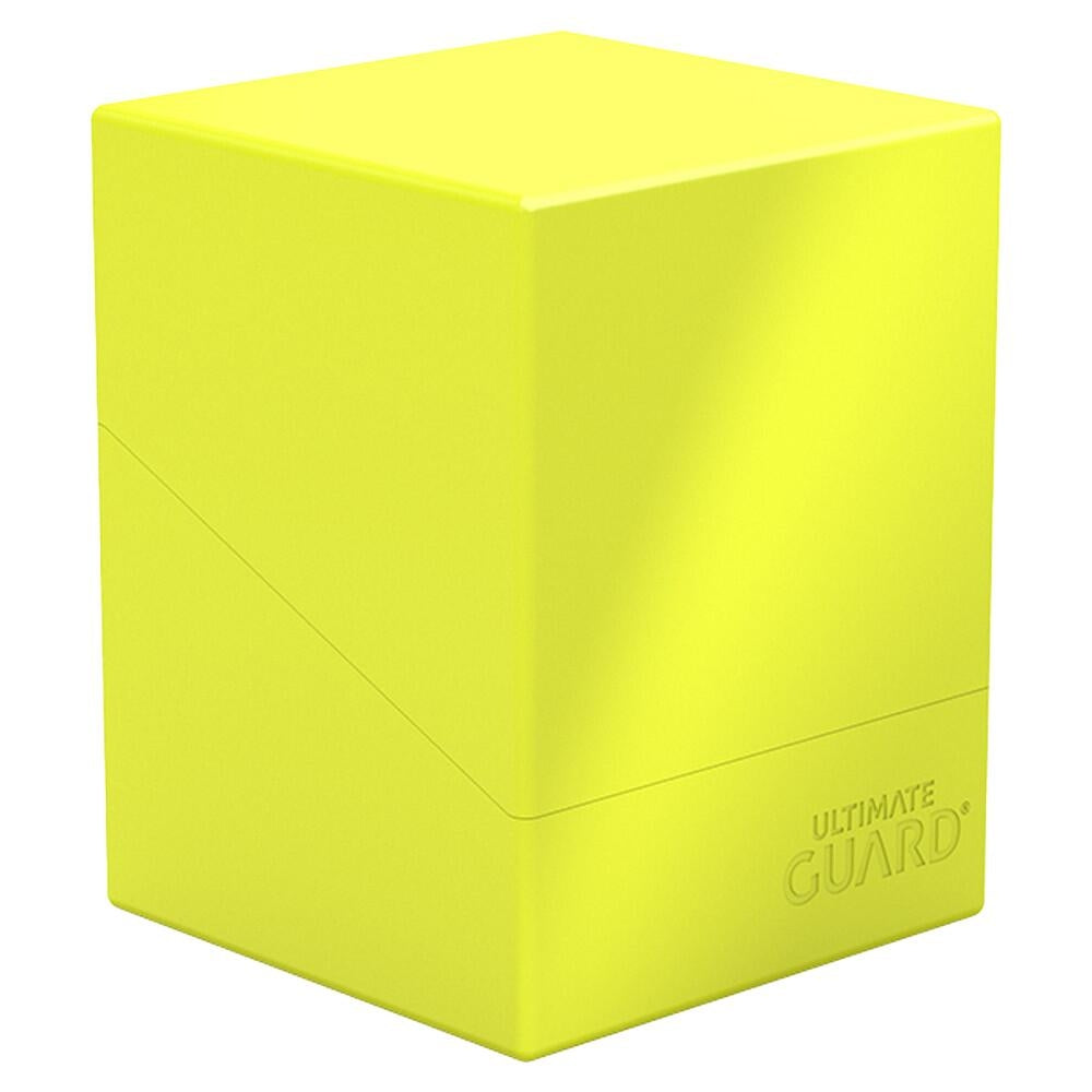 Image for Boulder Deck Case 100+ - Solid Neon Yellow - Deck Boxes