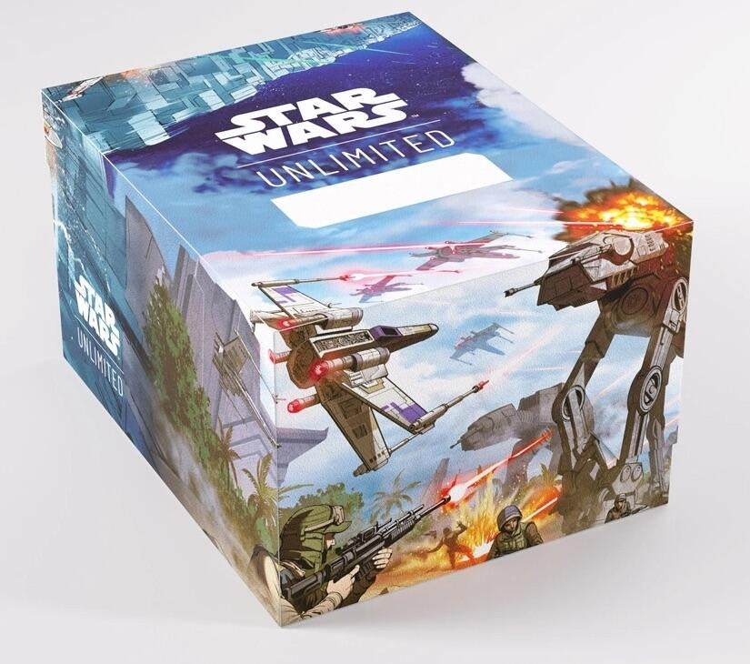 Image for Star Wars: Unlimited Twin Suns Soft Crate - Battle of Scarif - Deck Boxes