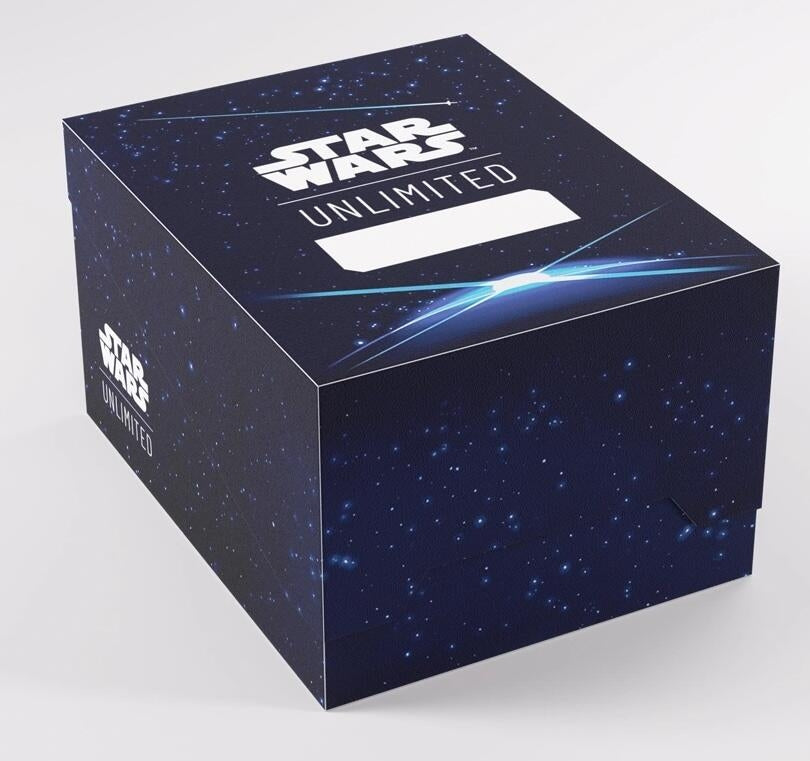 Image for Star Wars: Unlimited Twin Suns Soft Crate - Card Back Blue - Deck Boxes