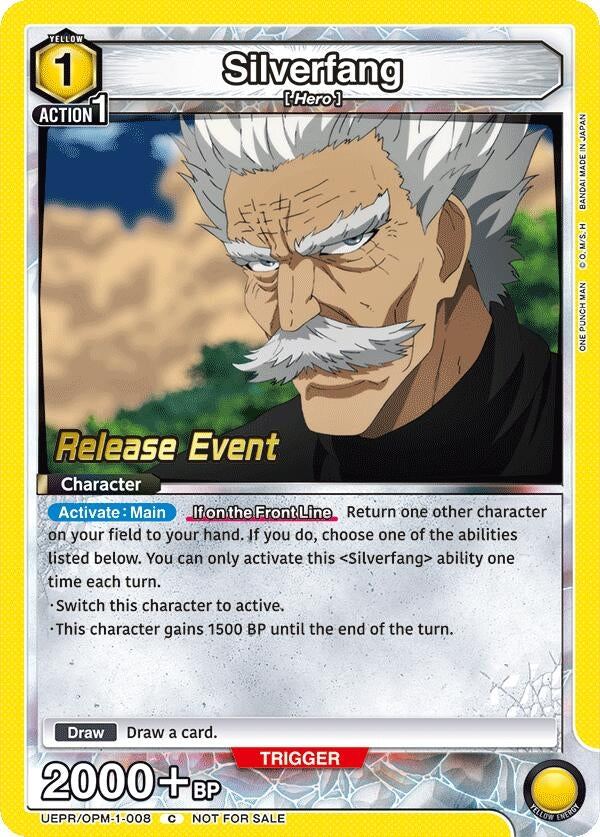 Image for Silverfang (008) (UEPR/OPM-1-008) (UE06BT: One Punch Man Release Event Cards) (UE06BT_RE) - Union Arena