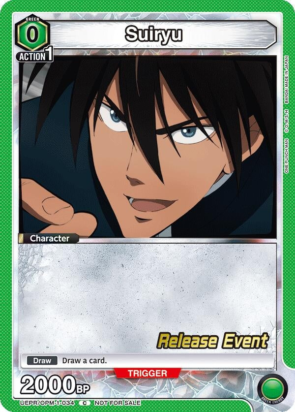 Image for Suiryu (UEPR/OPM-1-034) (UE06BT: One Punch Man Release Event Cards) (UE06BT_RE) - Union Arena