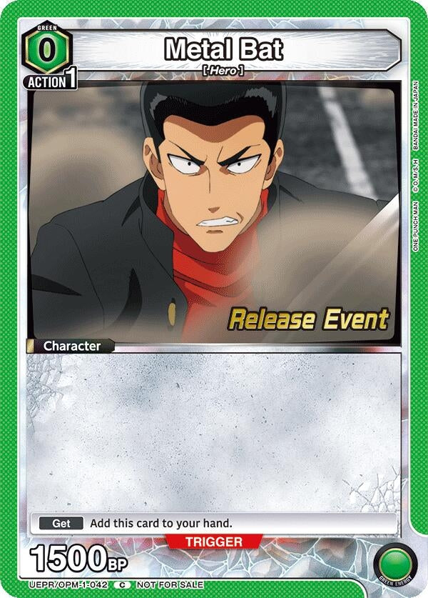 Image for Metal Bat (042) (UEPR/OPM-1-042) (UE06BT: One Punch Man Release Event Cards) (UE06BT_RE) - Union Arena
