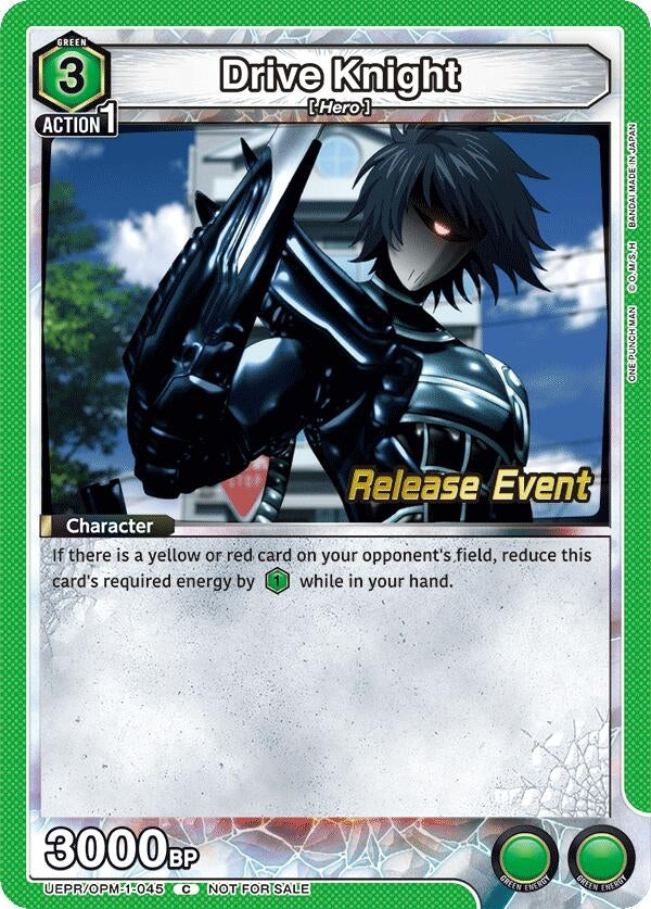 Image for Drive Knight (UEPR/OPM-1-045) (UE06BT: One Punch Man Release Event Cards) (UE06BT_RE) - Union Arena