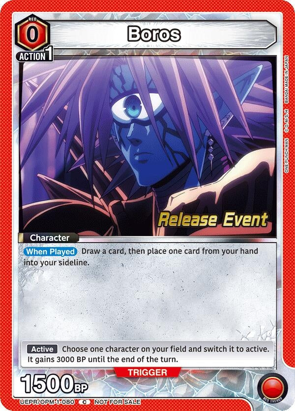 Image for Boros (080) (UEPR/OPM-1-080) (UE06BT: One Punch Man Release Event Cards) (UE06BT_RE) - Union Arena