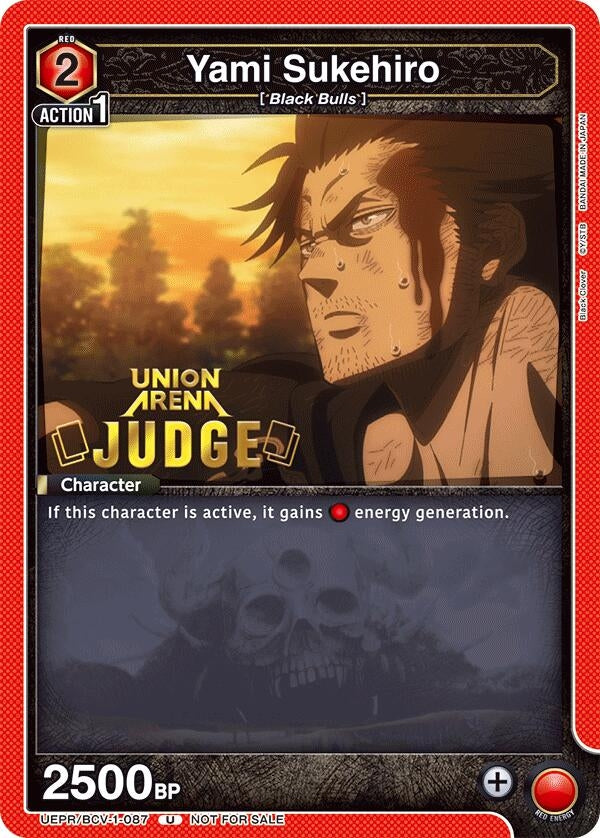 Image for Yami Sukehiro (Judge Pack) (UEPR/BCV-1-087) (Union Arena Promotion Cards) (UEPR) - Union Arena