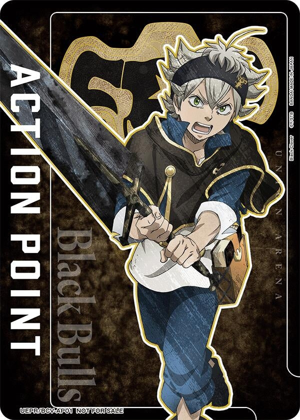 Image for Action Point Card (AP01) (Black Clover) (UEPR/BCV-AP01) (Union Arena Promotion Cards) (UEPR) - Union Arena