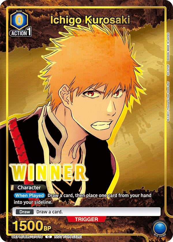 Image for Ichigo Kurosaki (Winner) (UEPR/BLC-2-016) (Union Arena Promotion Cards) (UEPR) - Union Arena