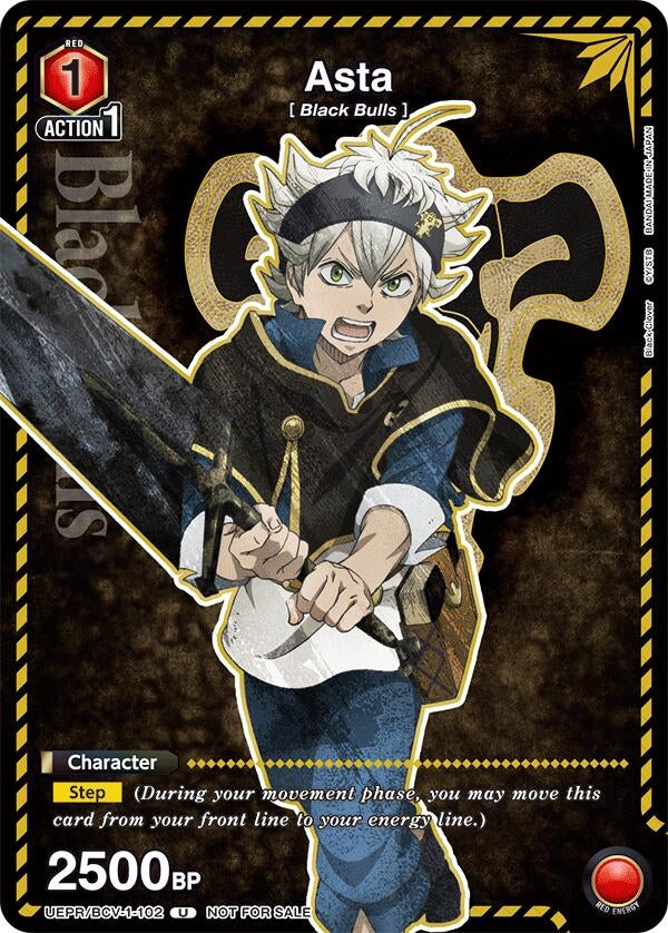 Image for Asta (102) (UEPR/BCV-1-102) (Union Arena Promotion Cards) (UEPR) - Union Arena