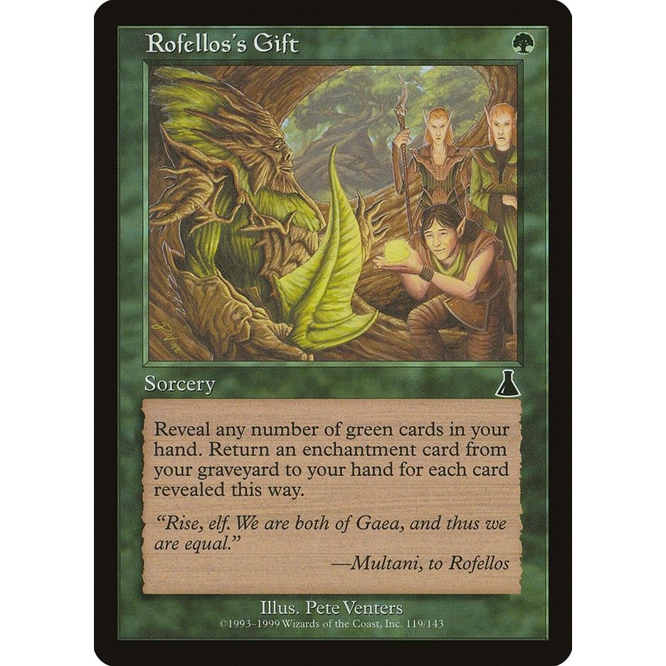 Rofellos's Gift (119) (Urza's Destiny) - PokeBox USA
