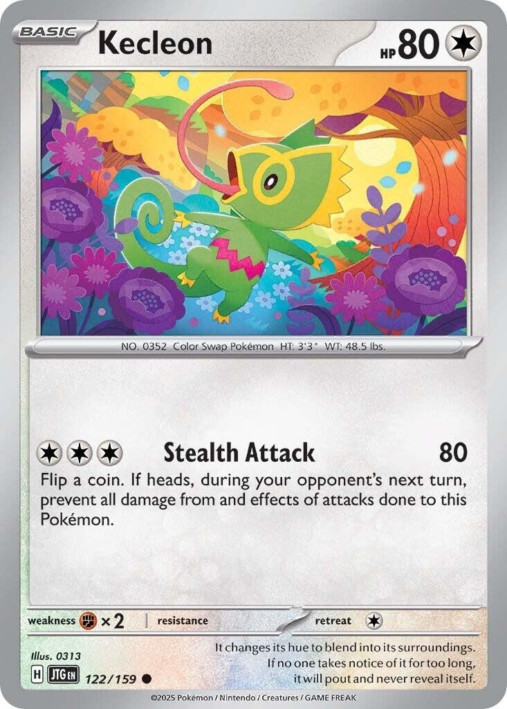 Image for Kecleon (122/159) (SV09: Journey Together) - Pokemon