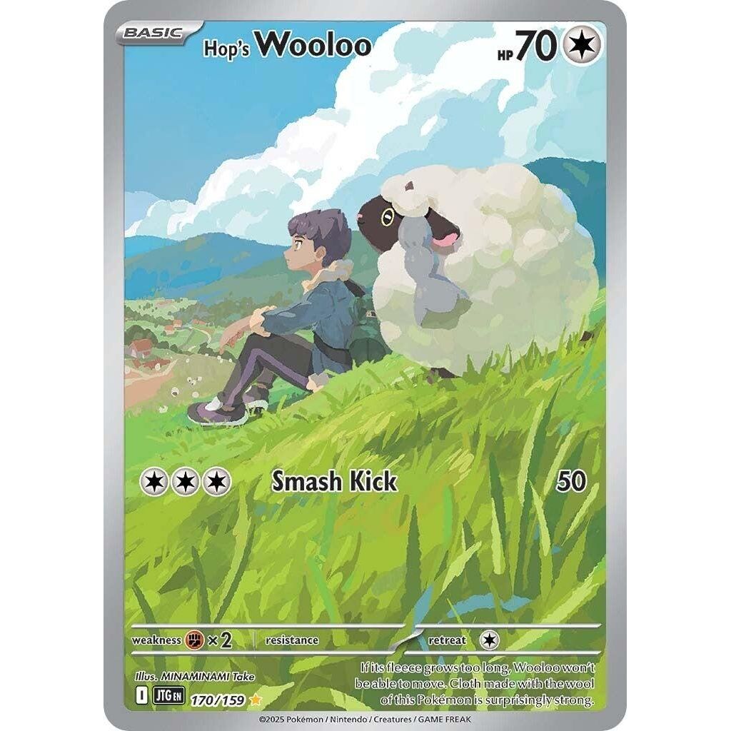 Hop's Wooloo (170/159) (SV09: Journey Together) - PokeBox USA