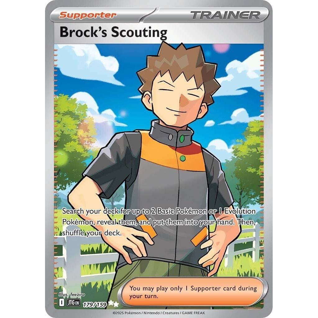 Brock's Scouting (179/159) (SV09: Journey Together) - PokeBox USA
