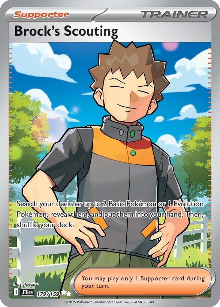 Brock's Scouting (179/159) (SV09: Journey Together) - PokeBox USA