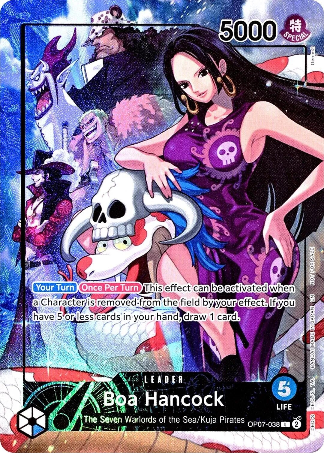 Image for Boa Hancock (2025 PSA Magazine Promo) (OP07-038) (One Piece Promotion Cards) (OP-PR) - One Piece Card Game