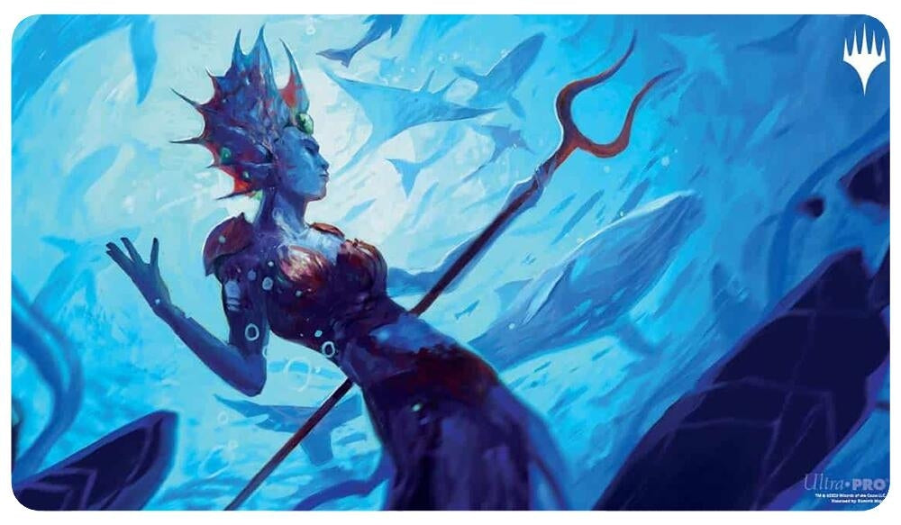 Image for March of the Machine: the Aftermath Kiora, Sovereign of the Deep Standard Gaming Playmat for Magic: The Gathering - Playmats