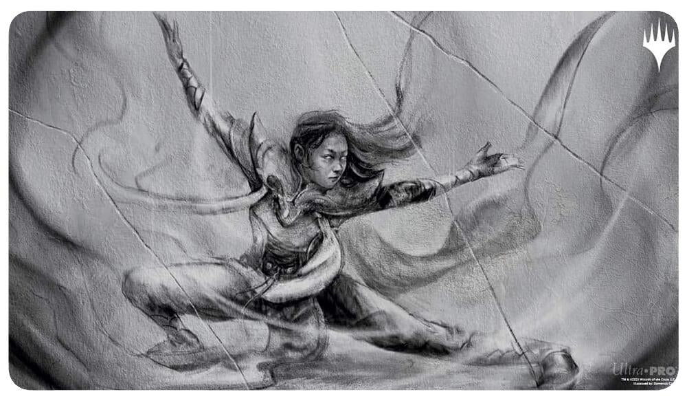 Image for March of the Machine: the Aftermath Narset, Enlightened Exile Standard Gaming Playmat for Magic: The Gathering - Playmats