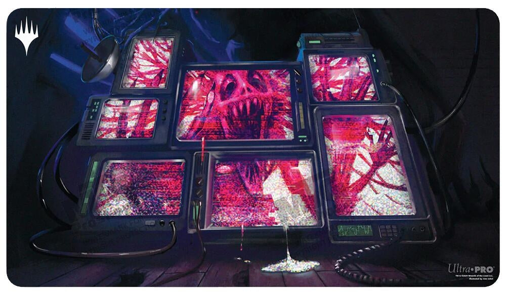 Image for Duskmourn Playmat for Magic: The Gathering - Cursed Recording - Playmats