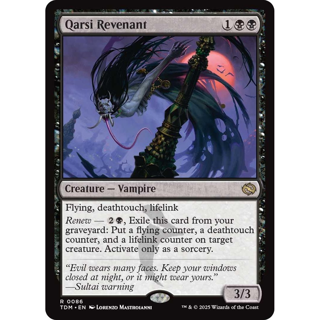 Qarsi Revenant (86) (Tarkir: Dragonstorm) - PokeBox USA