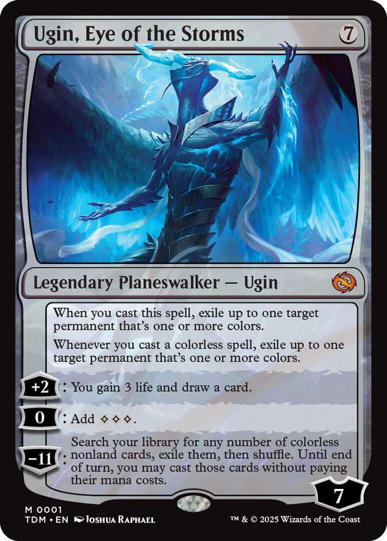 Ugin, Eye of the Storms (1) (Tarkir: Dragonstorm)