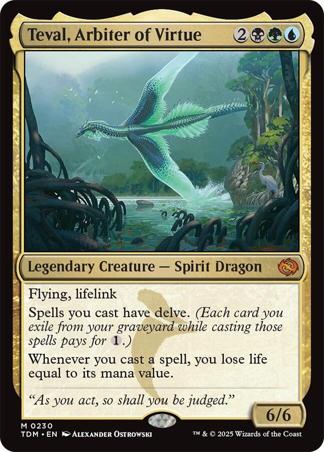 Teval, Arbiter of Virtue (230) (Tarkir: Dragonstorm)
