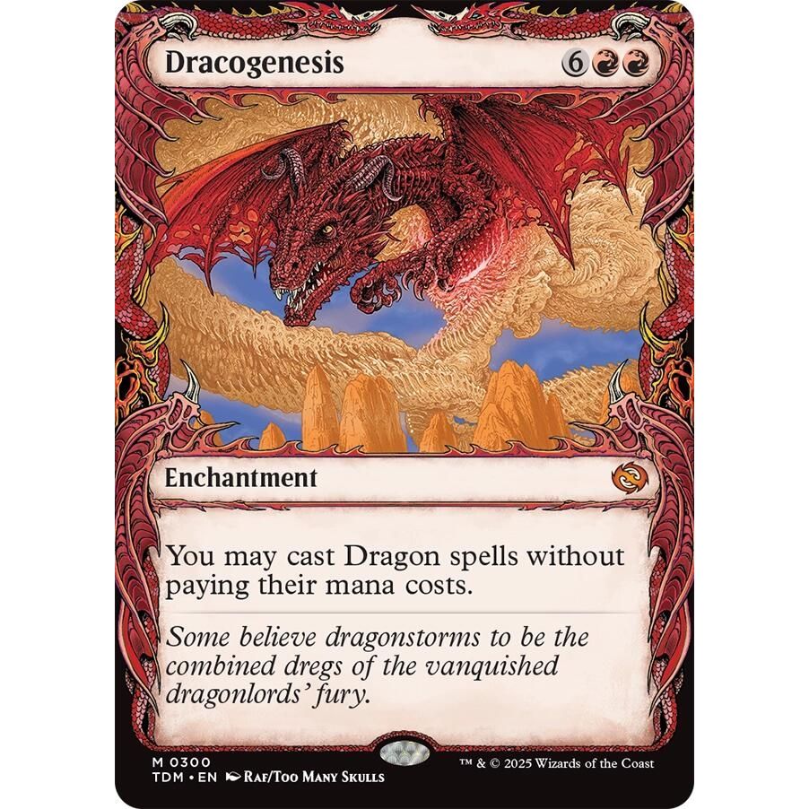 Dracogenesis (0300) (Showcase) (300) (Tarkir: Dragonstorm) - PokeBox USA