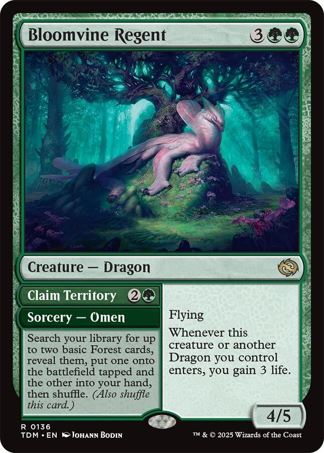 Bloomvine Regent (136) (Tarkir: Dragonstorm) - PokeBox USA