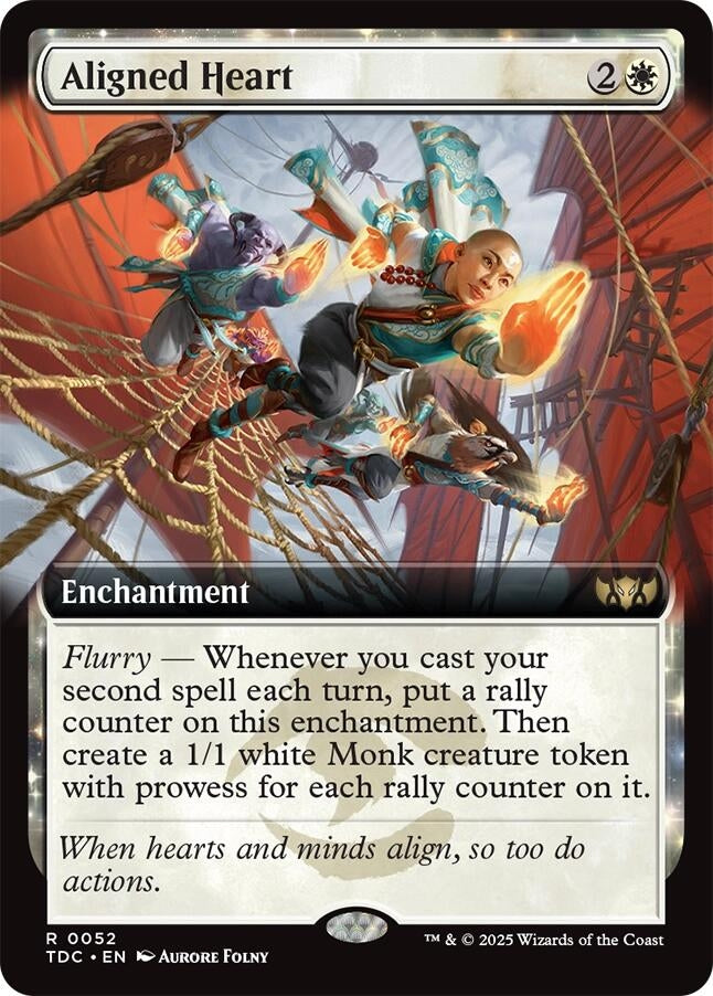 Aligned Heart (Extended Art) (52) (Tarkir: Dragonstorm)