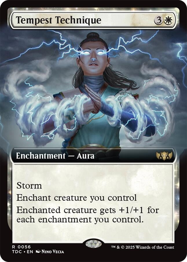 Tempest Technique (Extended Art) (56) (Tarkir: Dragonstorm)
