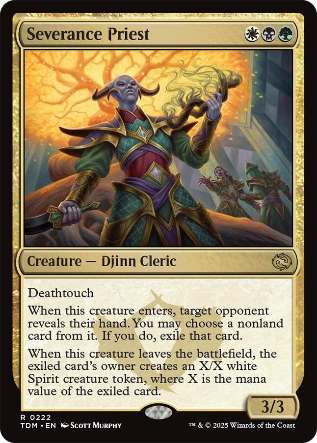 Severance Priest (222) (Tarkir: Dragonstorm)