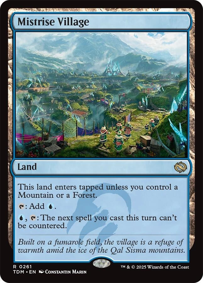 Mistrise Village (261) (Tarkir: Dragonstorm) - PokeBox USA