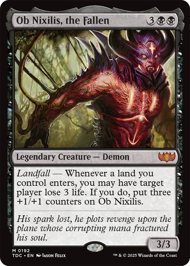 Ob Nixilis, the Fallen (192) (Tarkir: Dragonstorm)