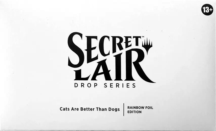 Image for Secret Lair Drop: Cats Are Better Than Dogs - Rainbow Foil Edition - Magic: The Gathering