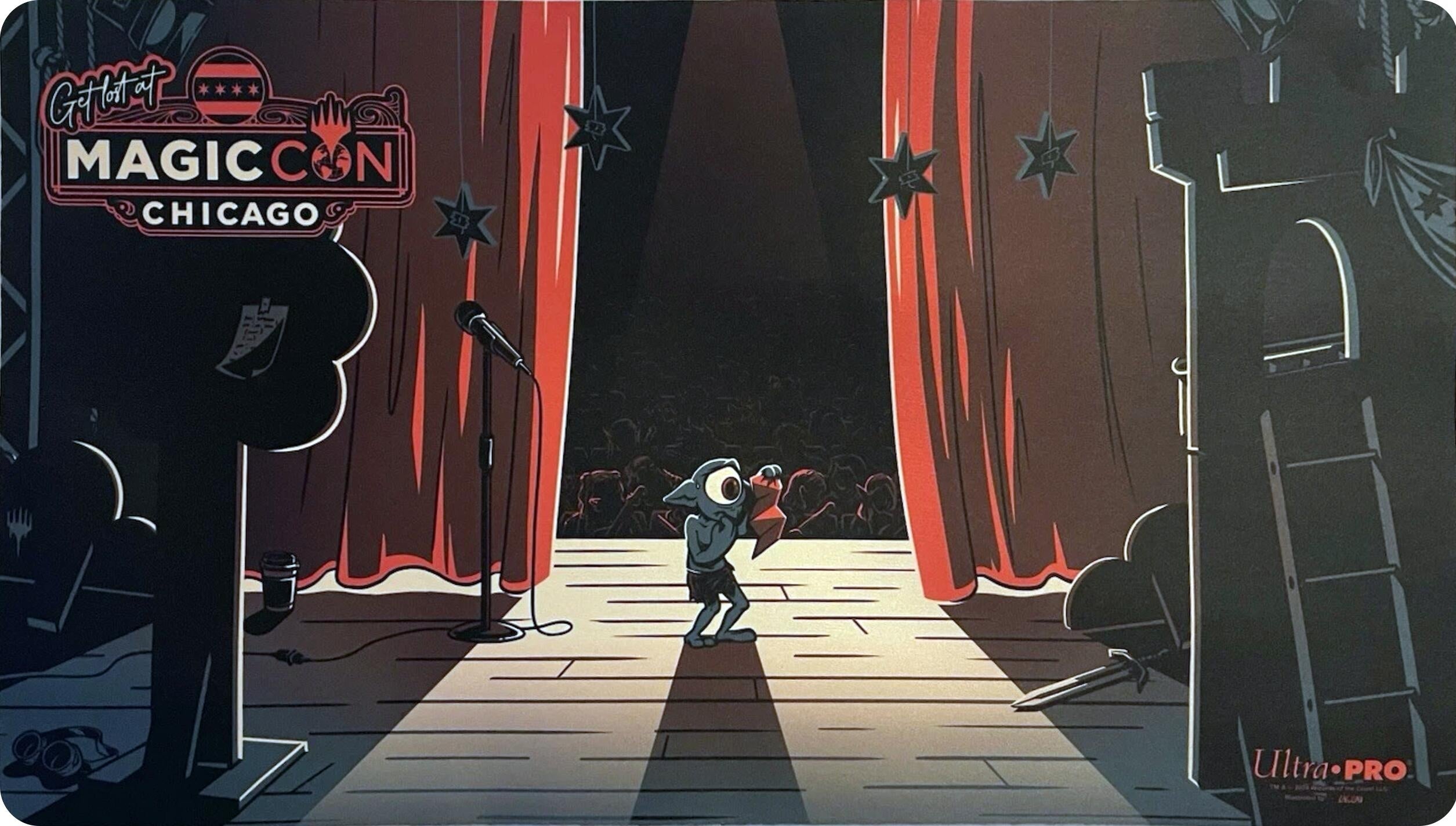 Image for MagicCon Chicago 2025 Ultra Pro Exclusive Playmat for Magic: The Gathering - FBLTHP Get Lost - Playmats